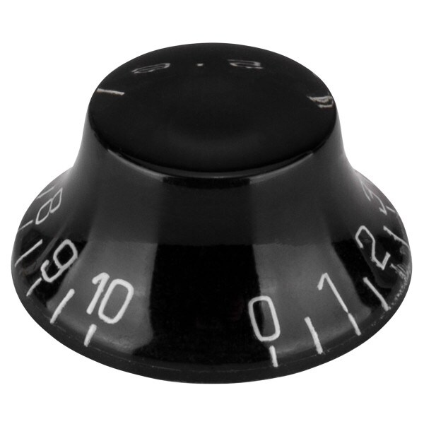 Main product image for Guitar Knob Speed/Bell Type Black 240-2238